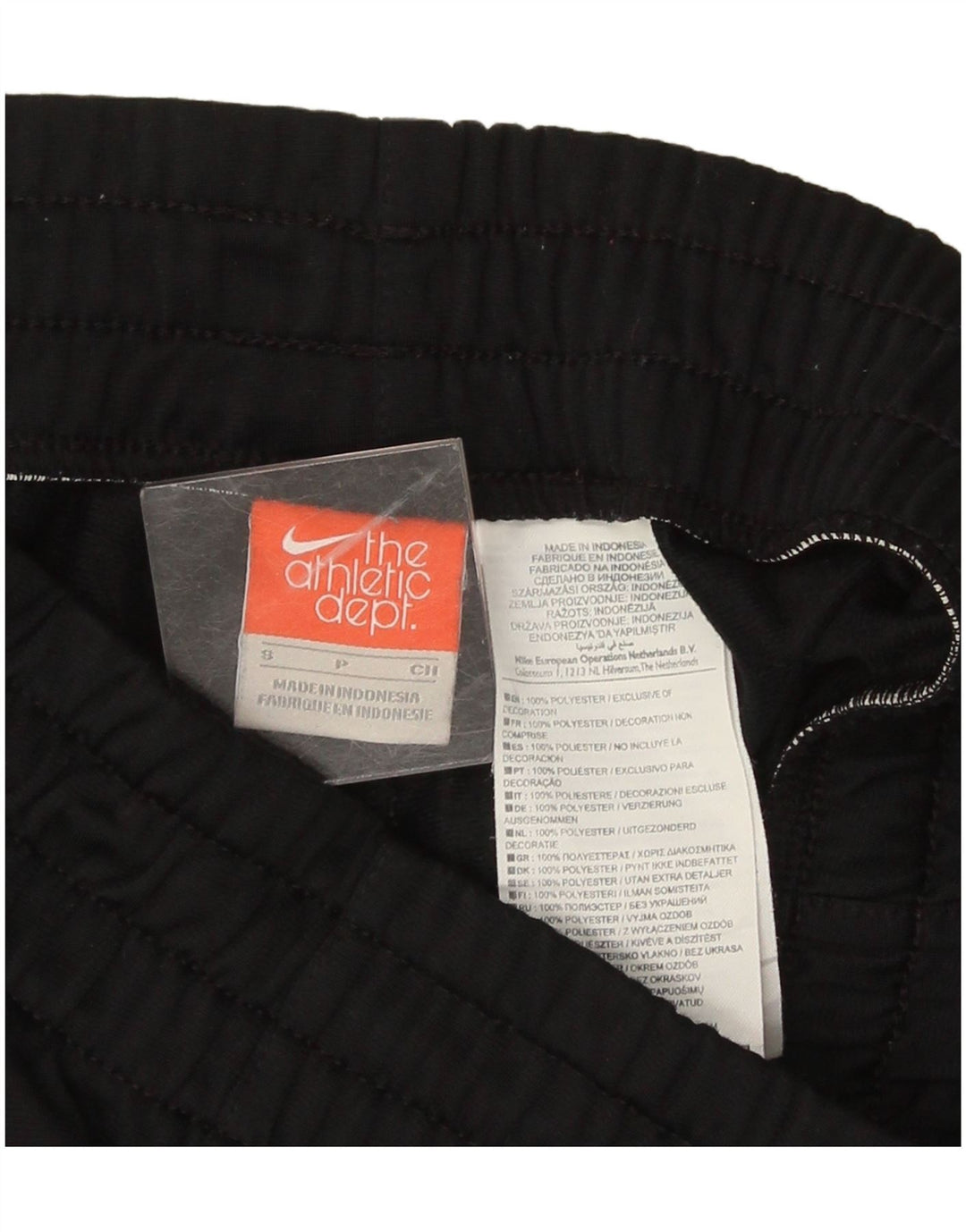 Nike Womens Tracksuit Trousers Joggers UK 10 Small  Black Polyester