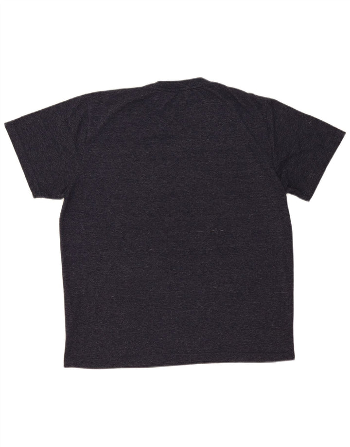 Reebok Mens T-Shirt Top XL Grey Flecked Polyester