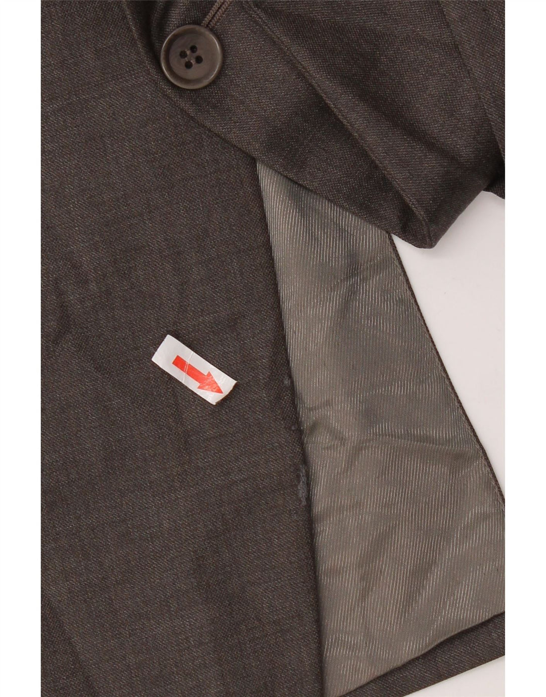 Marks & Spencer Mens 3 Button Blazer Jacket UK 44 XL Grey New Wool