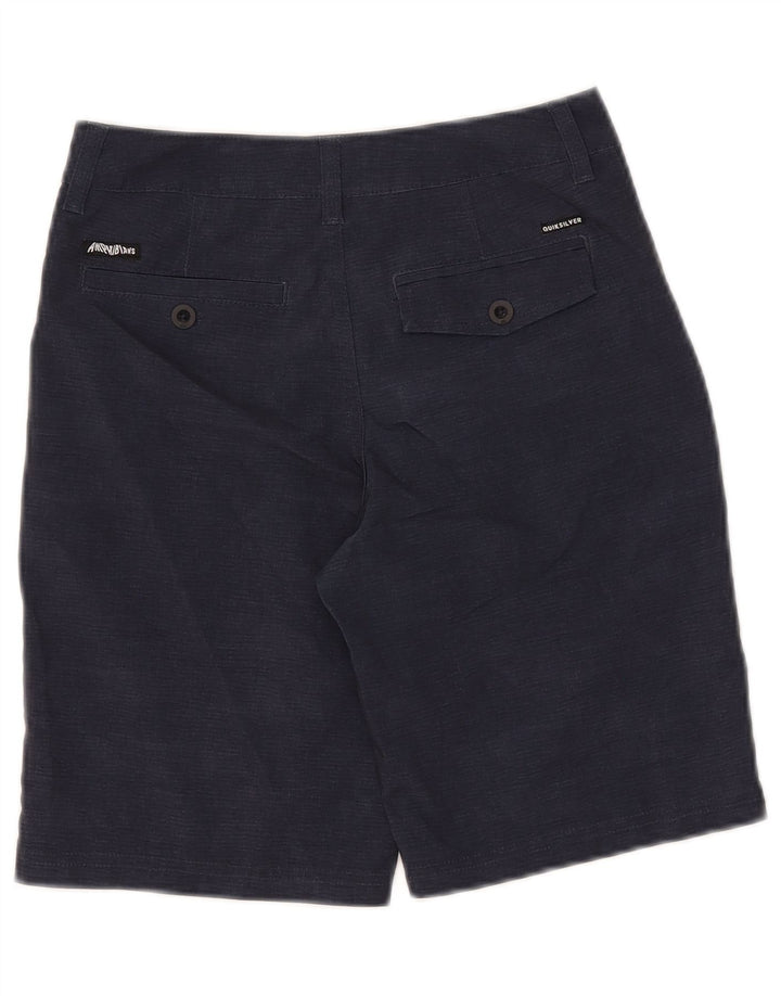 Quiksilver Boys Chino Shorts 9-10 Years W25 Navy Blue