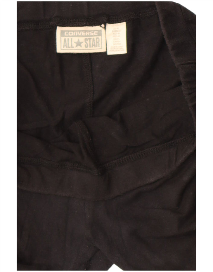Converse Womens Graphic Leggings UK 12 Medium  Black