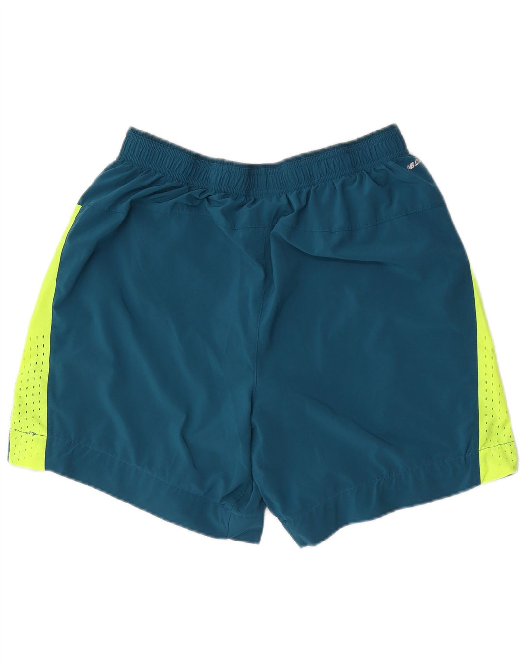 New Balance Mens Sport Shorts Large Blue Colourblock