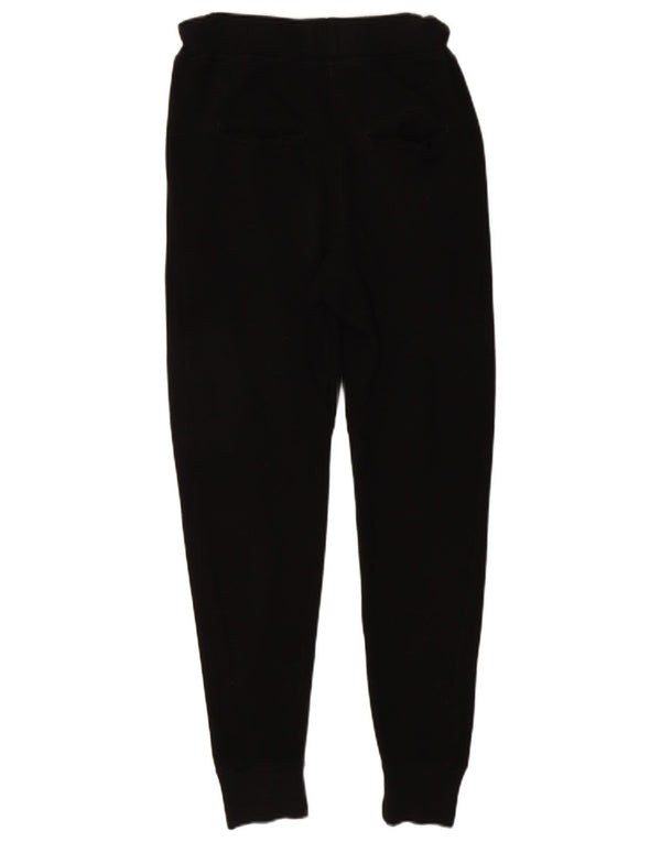 Zara Mens Tracksuit Trousers Joggers Medium Black Cotton