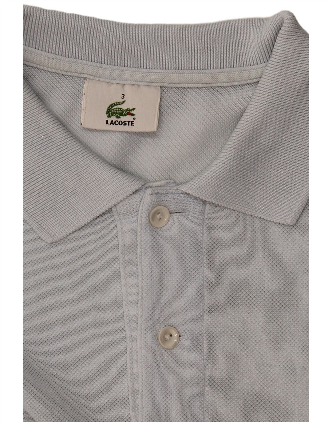 Lacoste Mens Polo Shirt Size 3 Small Blue