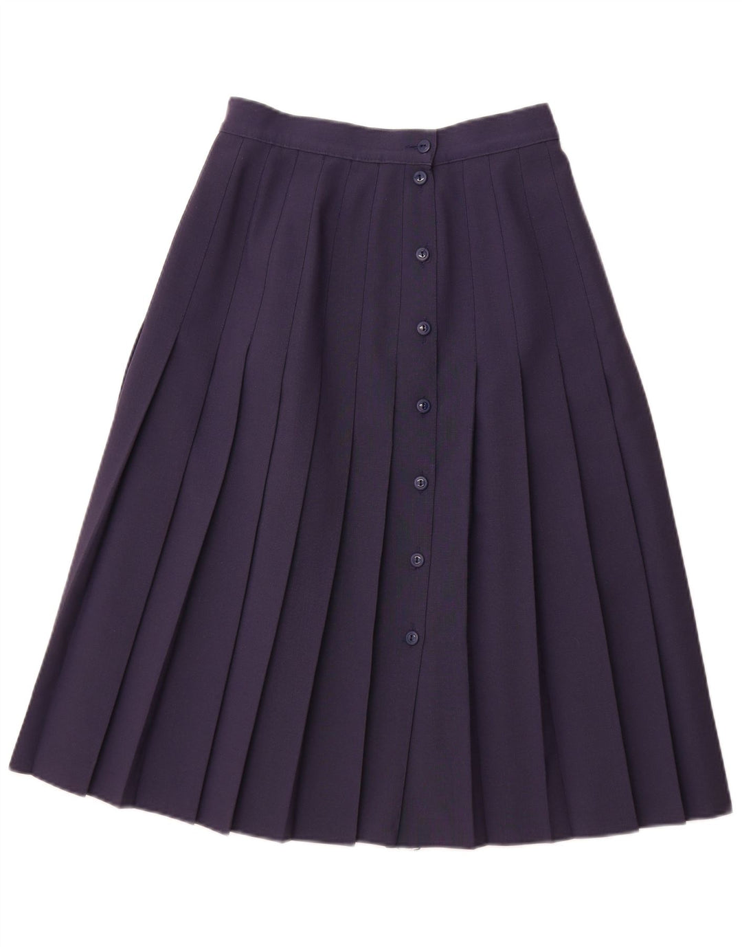 ST. BERNARD Womens High Waist A-Line Skirt UK 14 Medium W28  Navy Blue