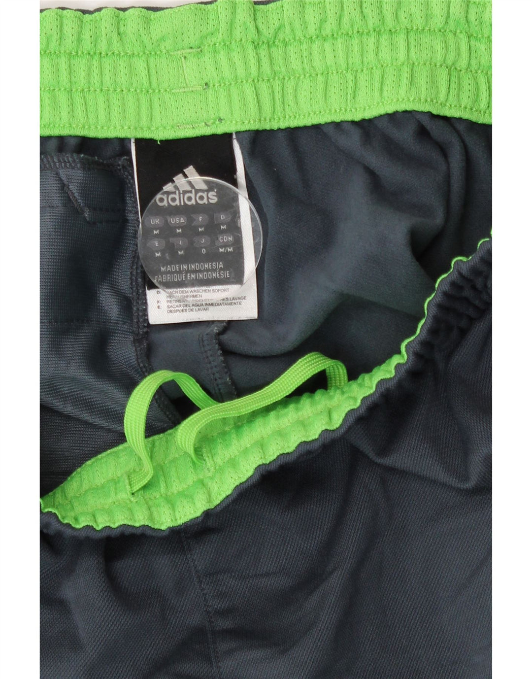 Adidas Mens Tracksuit Trousers Medium  Grey Polyester