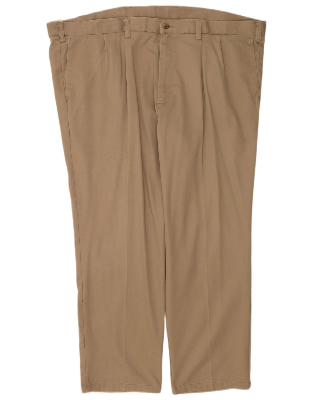 Dockers Mens Pegged Chino Trousers W48 L30 Brown Cotton