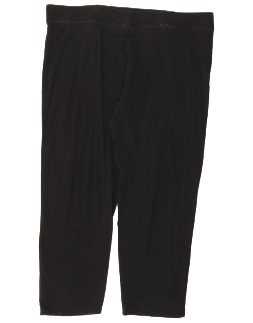 Zara Womens Leggings UK 24 4XL Black Cotton