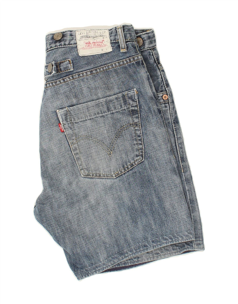 LEVI'S Mens Denim Shorts W34 Large Blue Cotton Vintage Levi's and Second-Hand Levi's from Messina Hembry 