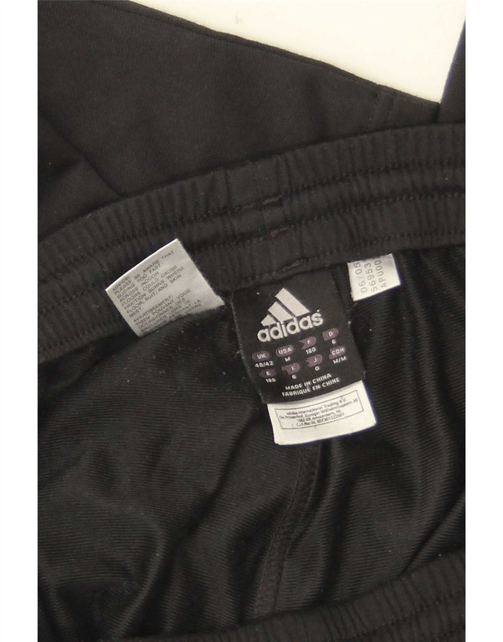 Adidas Mens Tracksuit Trousers UK 40/42 Medium  Black Polyester
