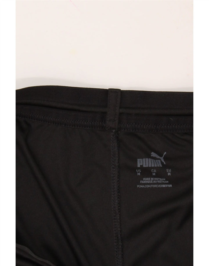 PUMA Mens Sport Shorts Medium Black Polyester Vintage Puma and Second-Hand Puma from Messina Hembry 