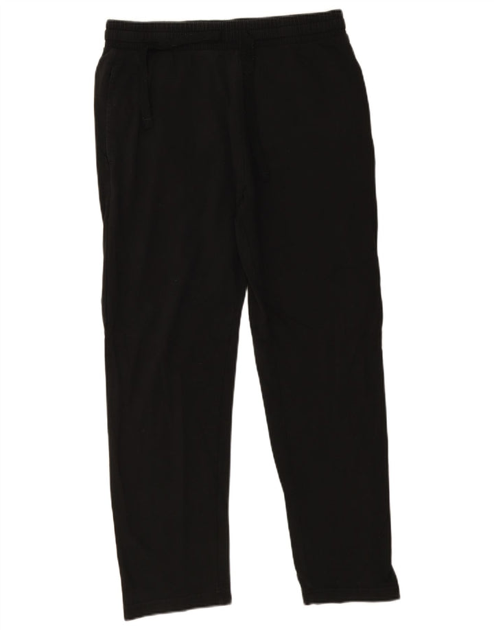 Marks & Spencer Mens Tracksuit Trousers Medium  Black Cotton
