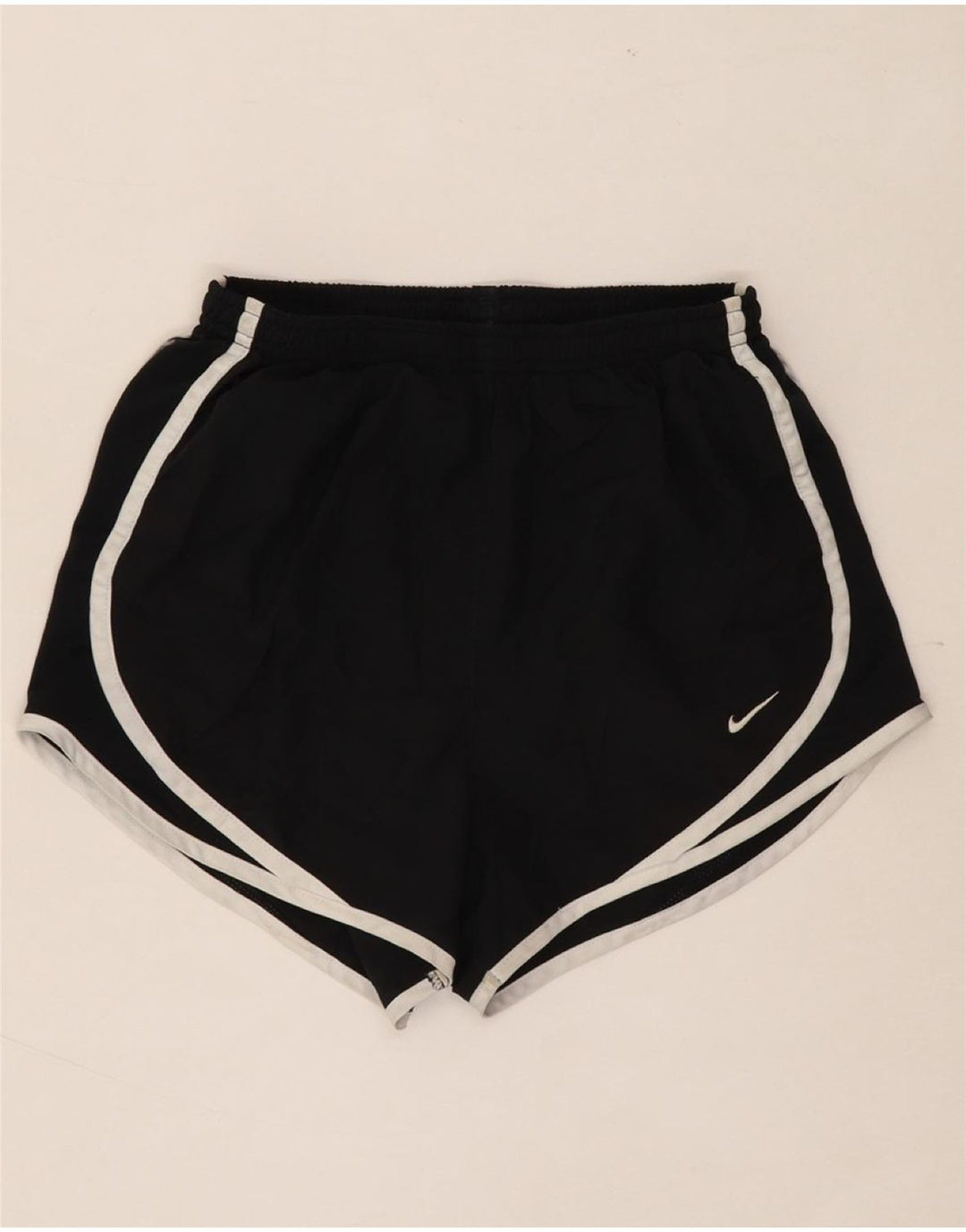 NIKE Womens Dri Fit Sport Shorts UK 4 XS Black Polyester Vintage Nike and Second-Hand Nike from Messina Hembry 