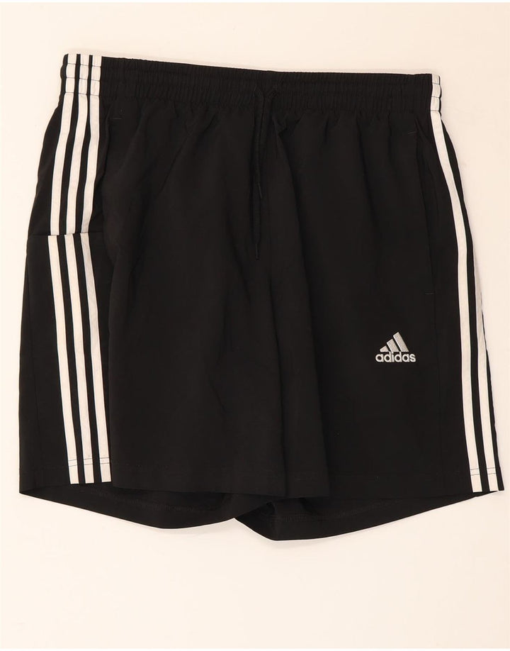 ADIDAS Mens Sport Shorts La Black Polyester