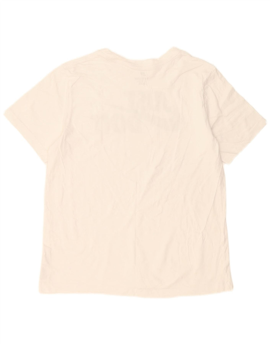 Nike Mens Graphic T-Shirt Top Large White Cotton