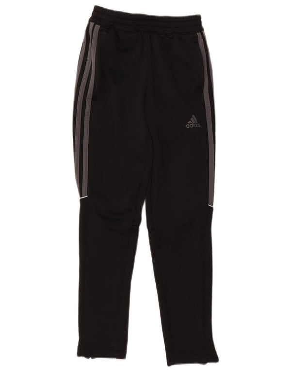 Adidas Boys Tracksuit Trousers 9-10 Years  Black Polyester