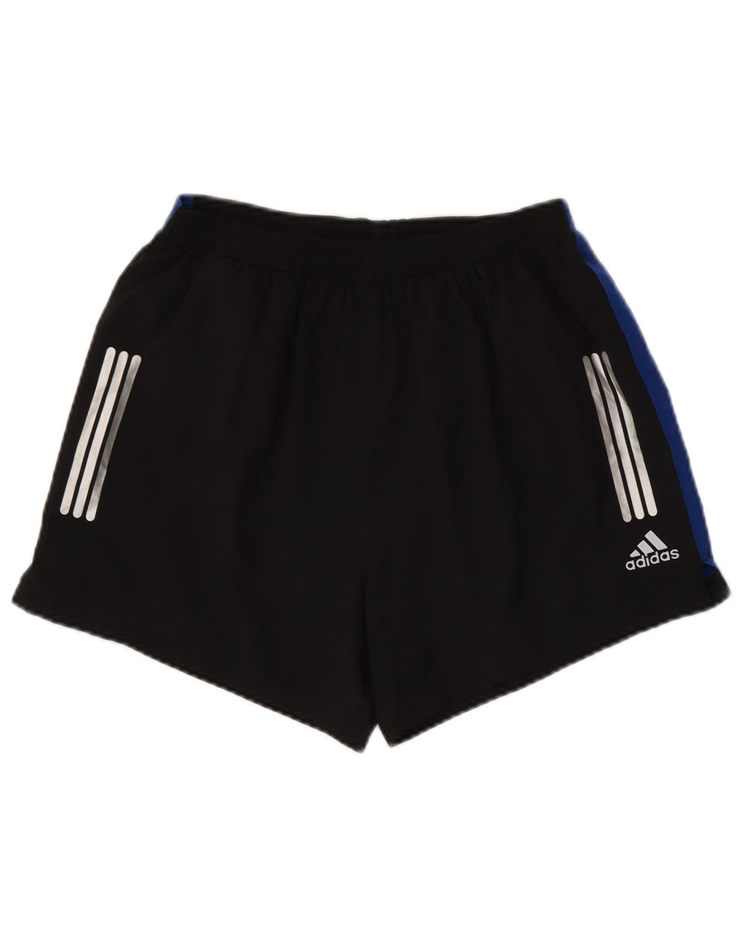 Adidas Mens Climalite Sport Shorts Medium  Black Colourblock Polyester