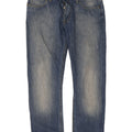 LEE Mens Knox Straight Jeans W33 L34 Blue Cotton