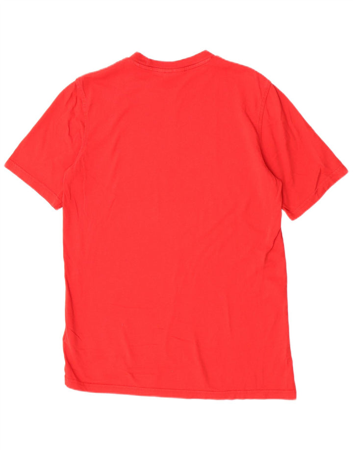 Adidas Mens Graphic T-Shirt Top Small Red Cotton