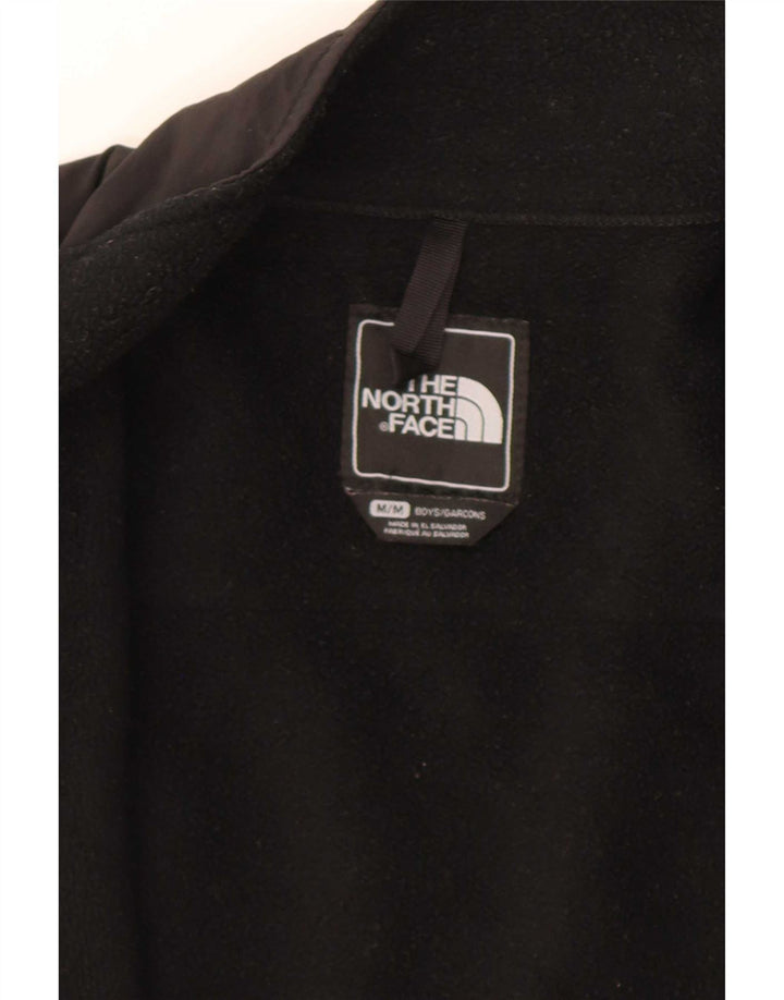 The North Face Boys Polartec Fleece Jacket 9-10 Years Medium Black