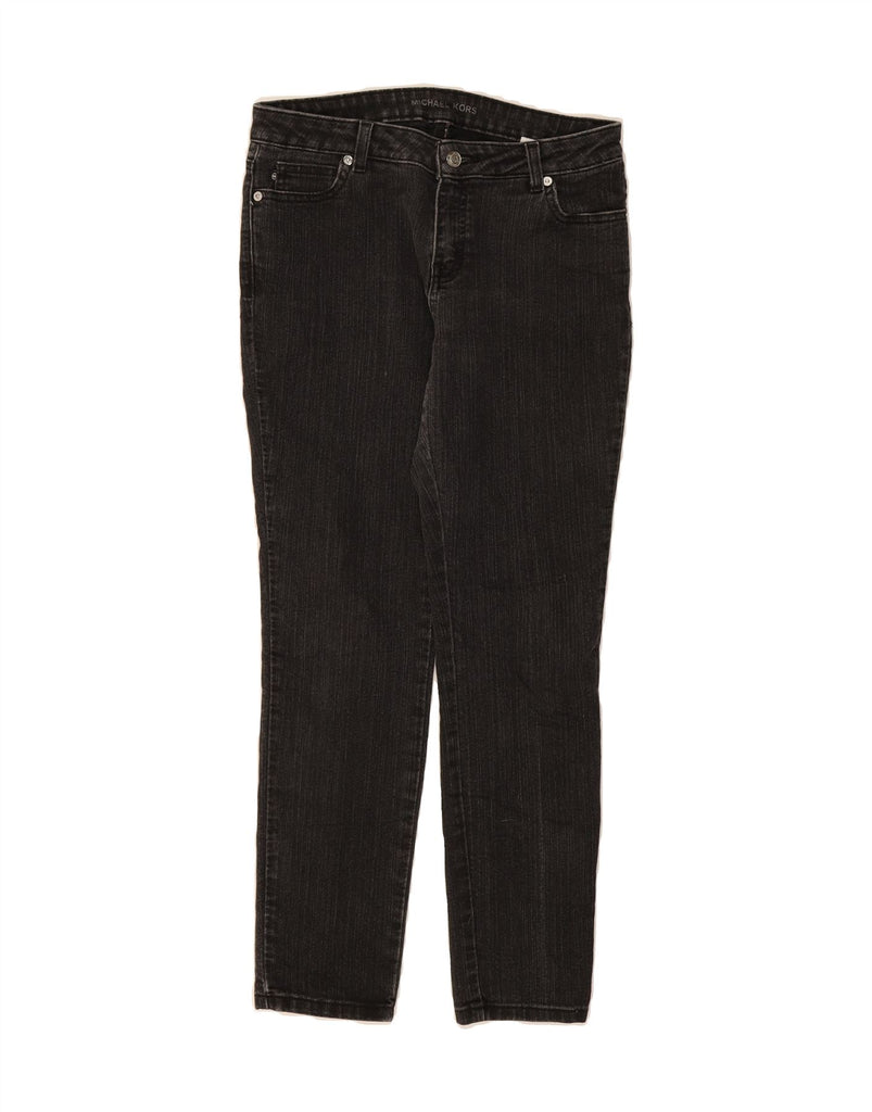 MICHAEL KORS Womens Skinny Jeans US 6 Medium W30 L28 Black Cotton Vintage Michael Kors and Second-Hand Michael Kors from Messina Hembry 
