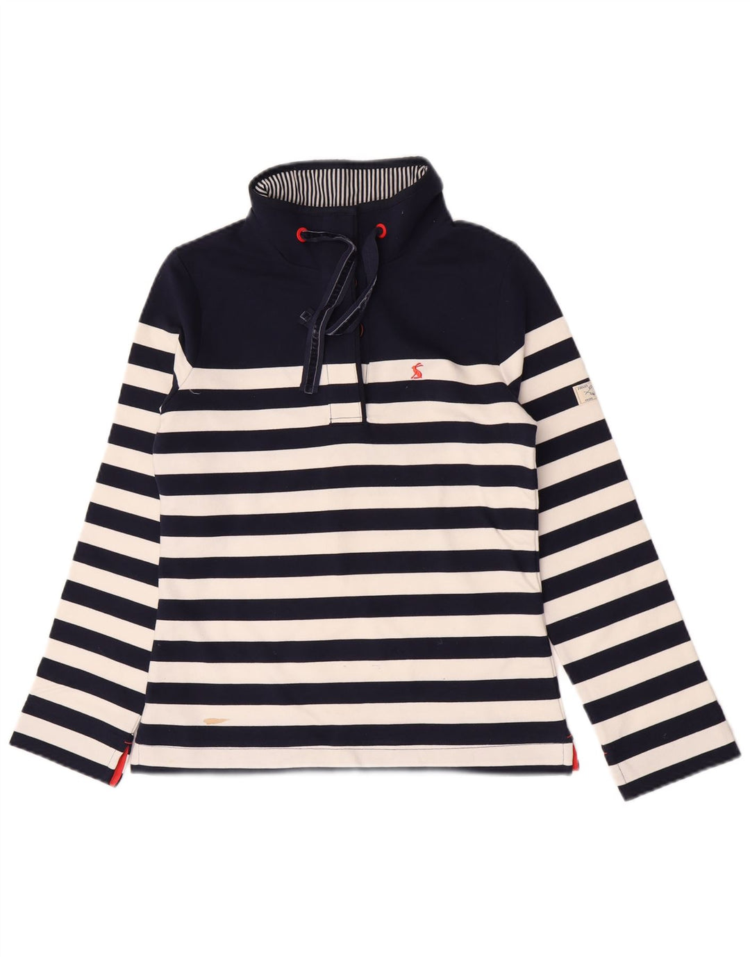 Joules Womens Oversized Oversized Sweatshirt Jumper UK 6 XS Navy Blue