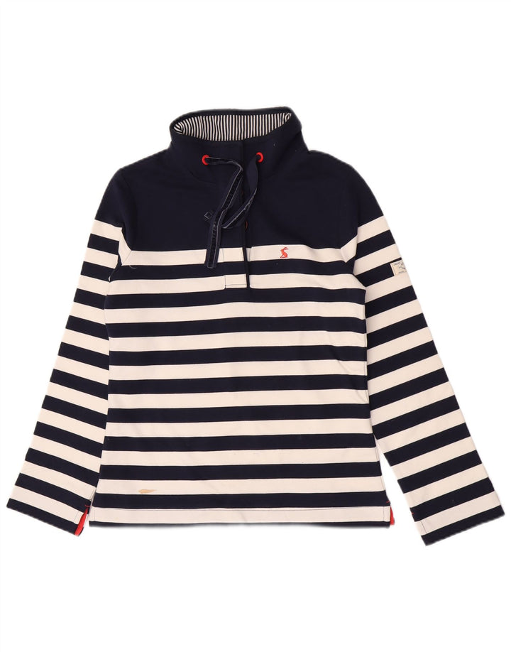 Joules Womens Oversized Oversized Sweatshirt Jumper UK 6 XS Navy Blue