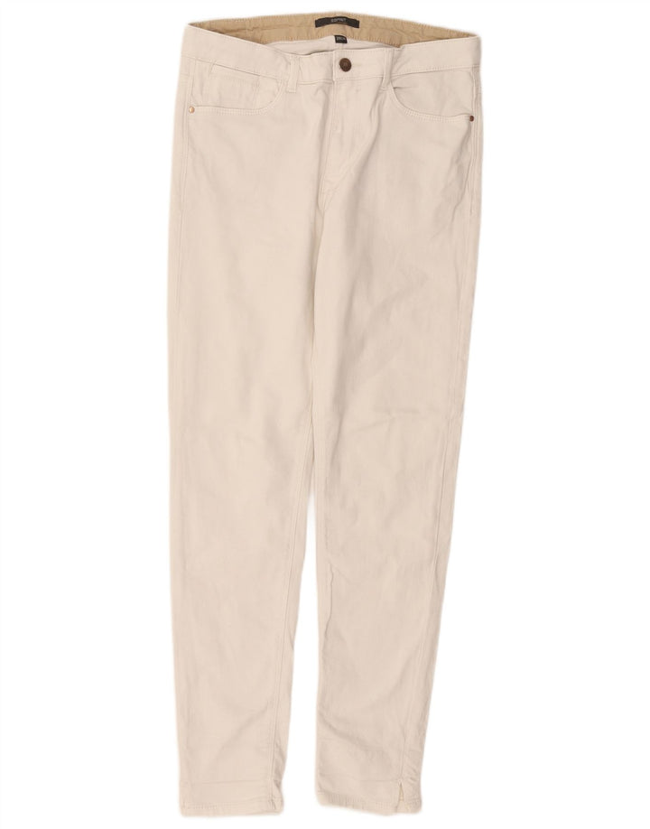 Esprit Womens Slim Jeans W29 L28 White Cotton