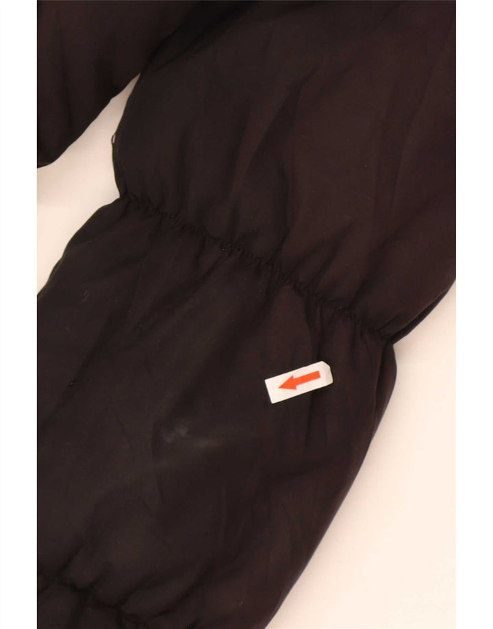 Gap Womens Hooded Padded Jacket UK 10 Small Black