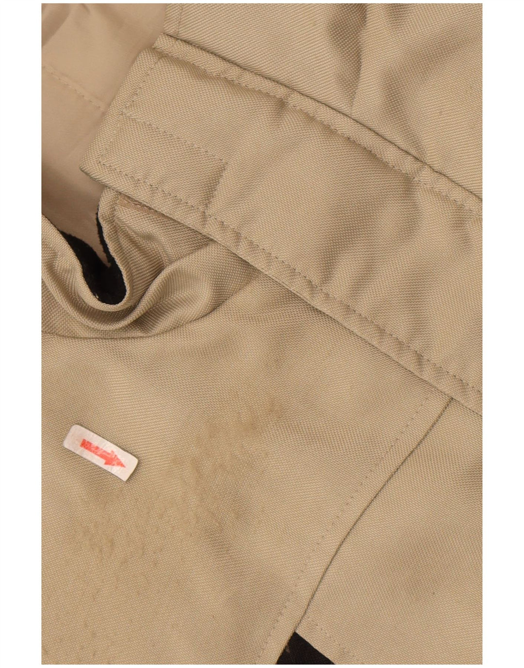 Umbro Womens Windbreaker Jacket UK 44 2XL Beige Colourblock Nylon