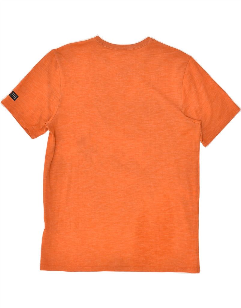 NIKE Mens Dri Fit Graphic T-Shirt Top Medium Orange Cotton | Vintage Nike | Thrift | Second-Hand Nike | Used Clothing | Messina Hembry 