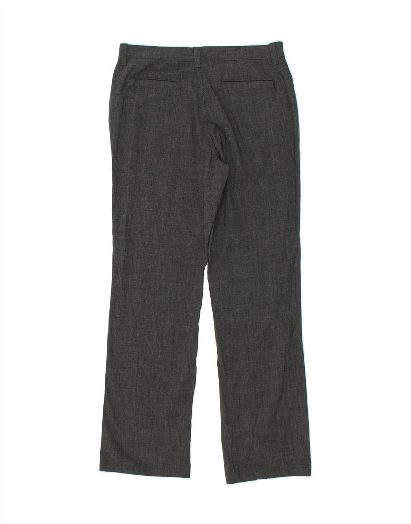 LEE Womens Riders Straight Casual Trousers US 12 Large W34 L31  Grey Vintage Lee and Second-Hand Lee from Messina Hembry 