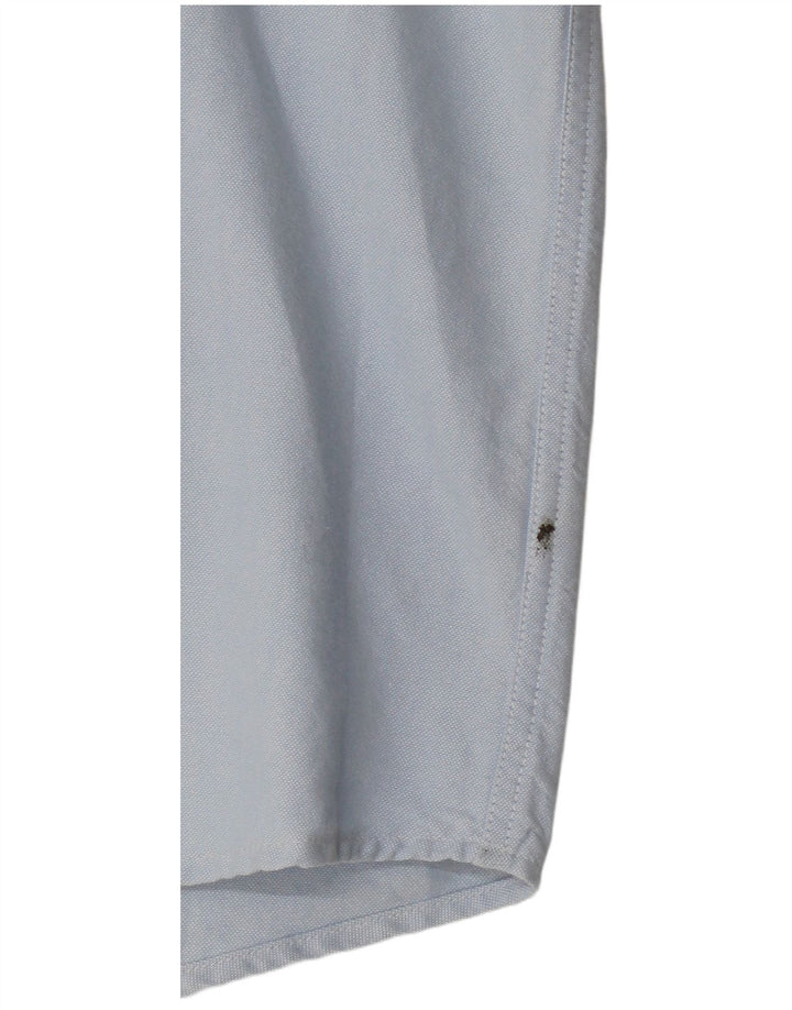 Lacoste Mens Shirt Size 41 Large Blue Cotton