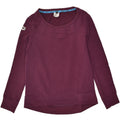 ARENA Womens Sweatshirt Jumper UK 6 XS Burgundy Cotton | Vintage Arena | Thrift | Second-Hand Arena | Used Clothing | Messina Hembry 