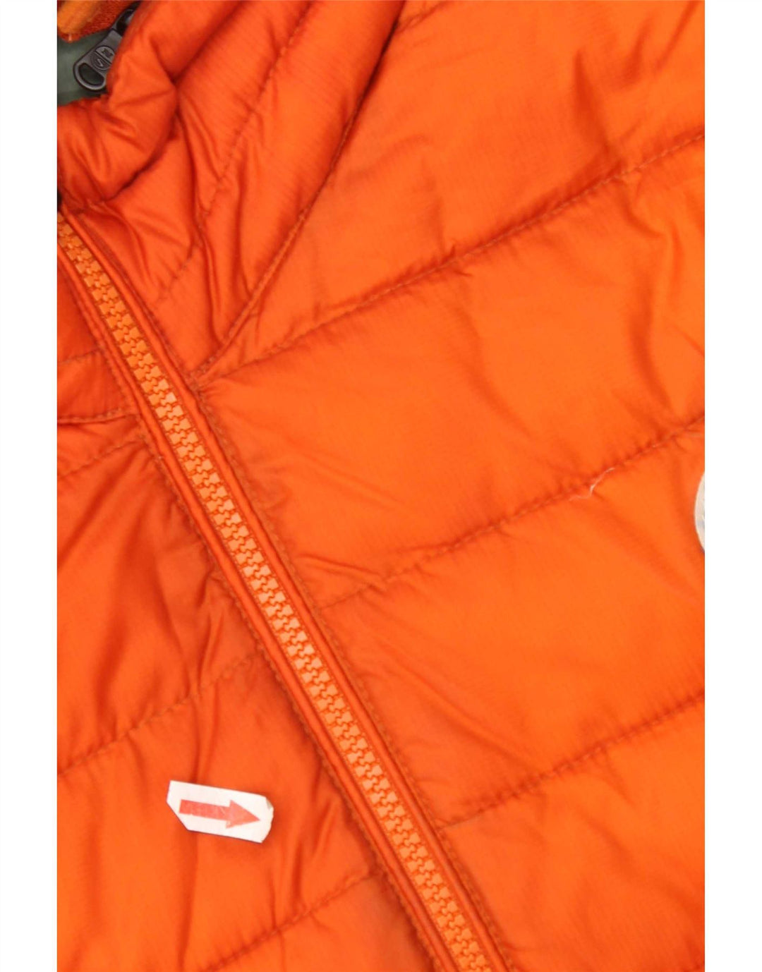 North Sails Mens Hooded Padded Jacket UK 40 Large Orange Polyester