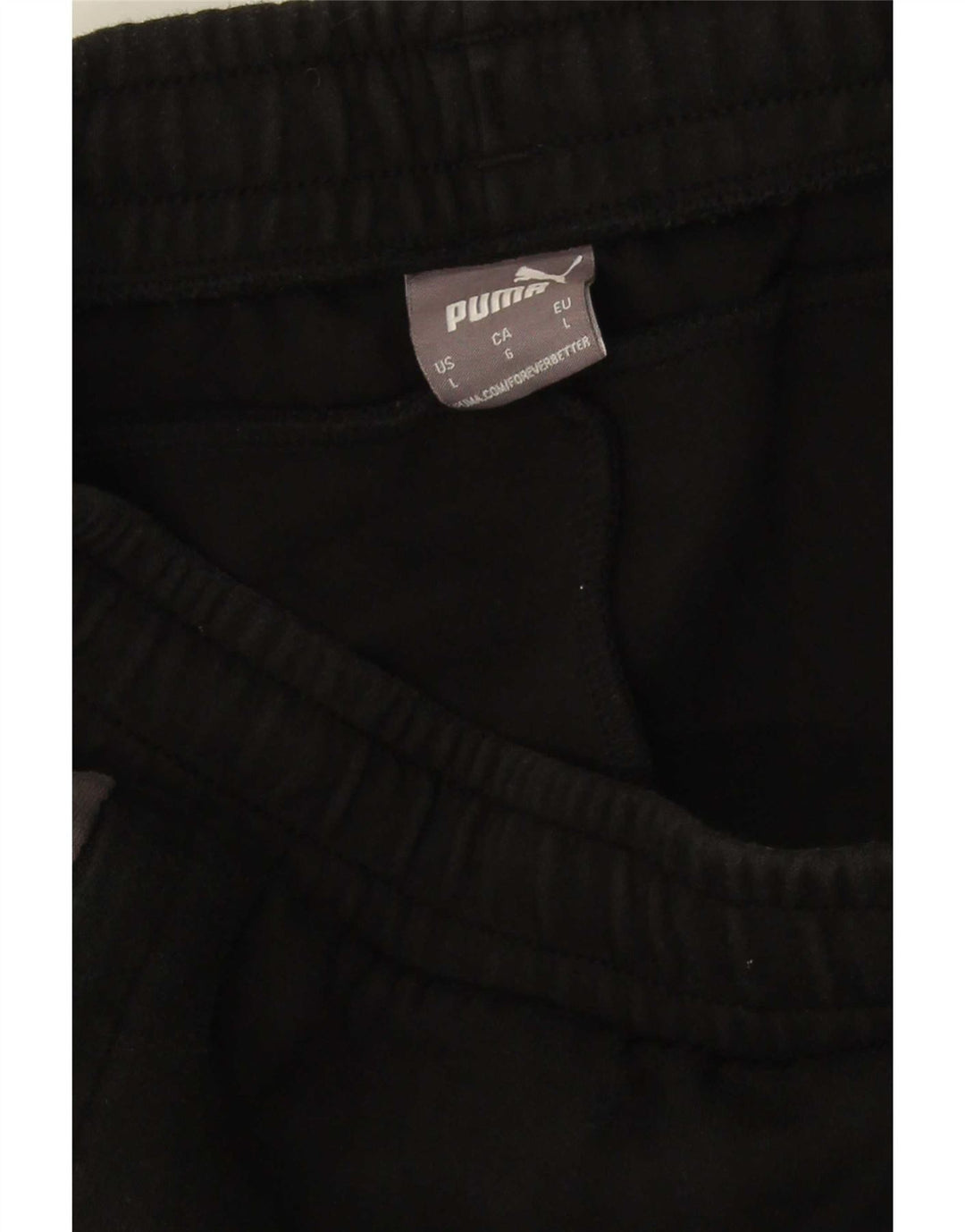 Puma Mens Tracksuit Trousers Large  Black Colourblock