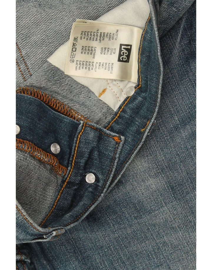 Lee Womens Slim Jeans W31 L34 Blue Cotton