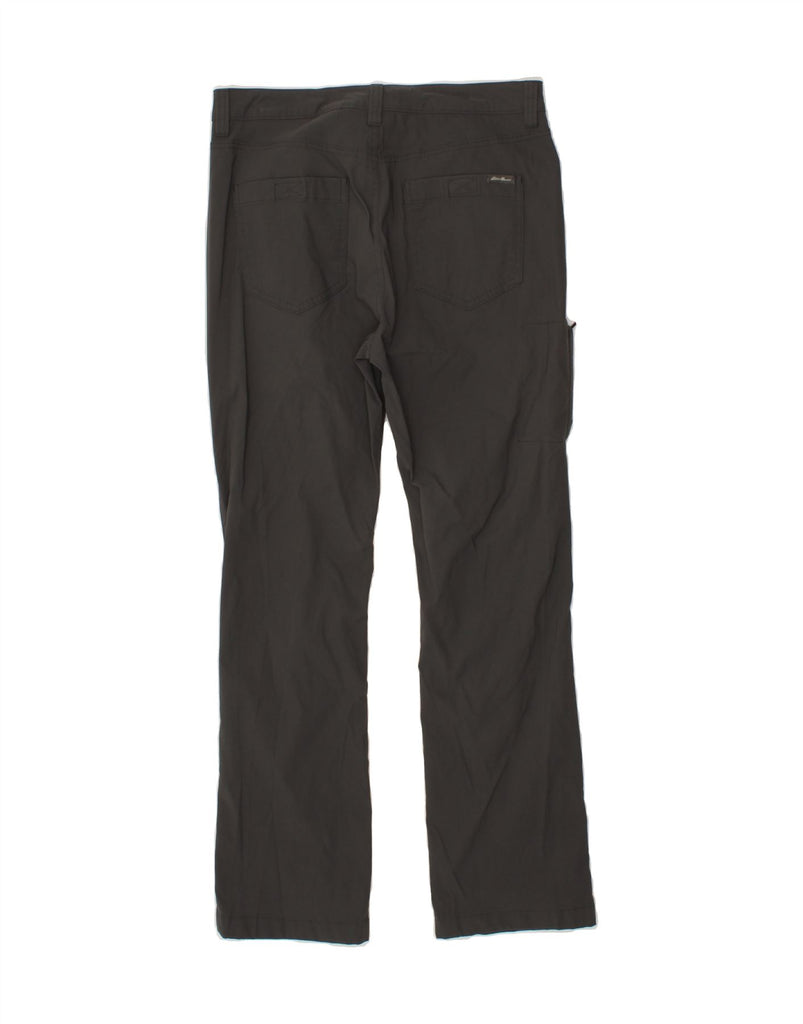 EDDIE BAUER Mens Slim Cargo Trousers W32 L30 Black Nylon Vintage Eddie Bauer and Second-Hand Eddie Bauer from Messina Hembry 