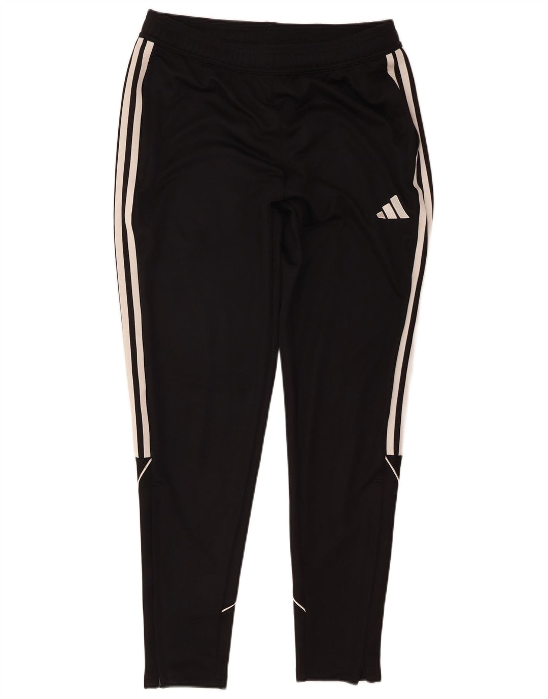 Adidas Mens Regular Fit Tracksuit Trousers Medium  Black Polyester
