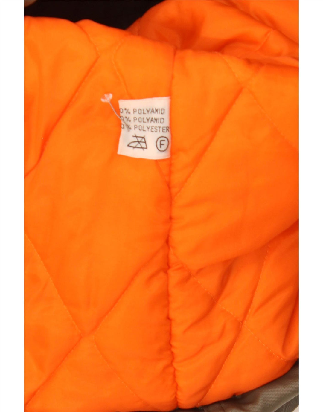 Vintage Mens Hooded Parka Jacket IT 52 XL Khaki Polyamide
