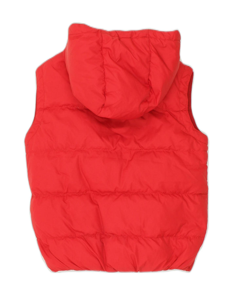 JACK WILLS Womens Hooded Padded Gilet UK 8 Small  Red Nylon | Vintage Jack Wills | Thrift | Second-Hand Jack Wills | Used Clothing | Messina Hembry 