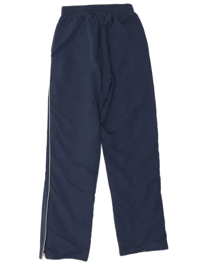 Asics Mens Tracksuit Trousers Small  Navy Blue Polyester