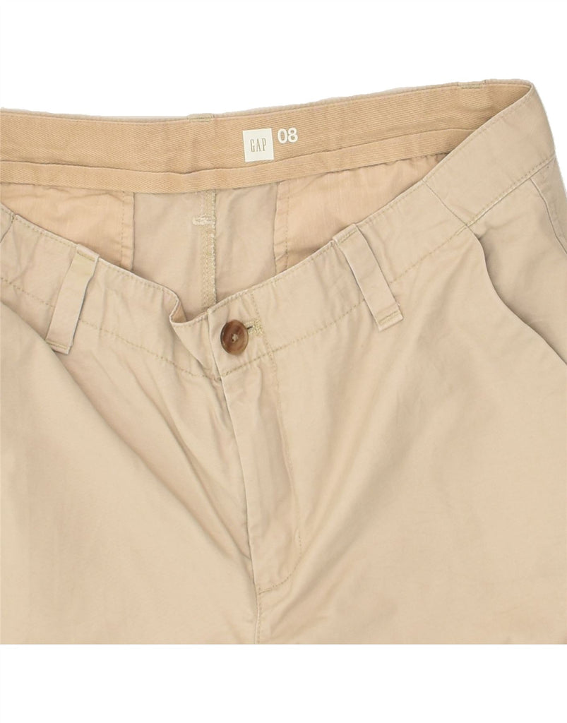 GAP Womens Chino Shorts US 8 Medium W32  Beige Cotton | Vintage Gap | Thrift | Second-Hand Gap | Used Clothing | Messina Hembry 