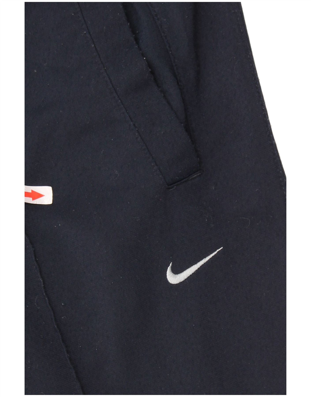 NIKE Mens Tracksuit Trousers Large  Navy Blue Polyester