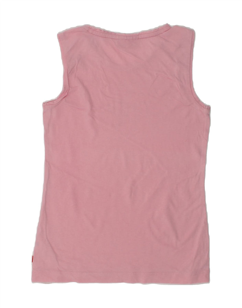 PUMA Girls Graphic Vest Top 7-8 Years Pink | Vintage Puma | Thrift | Second-Hand Puma | Used Clothing | Messina Hembry 