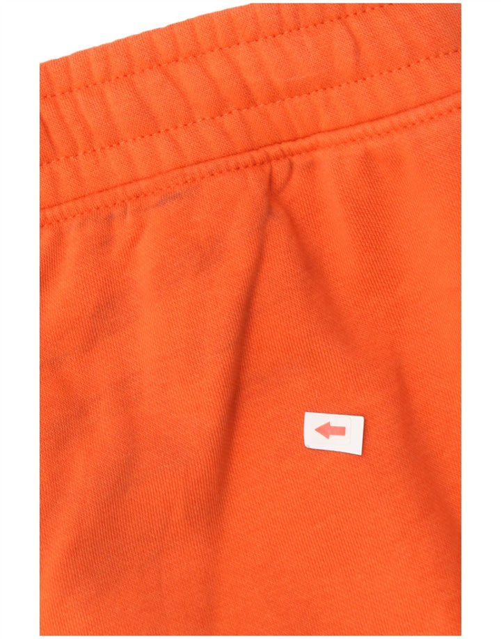 Puma Mens Graphic Sport Shorts Medium  Orange Cotton