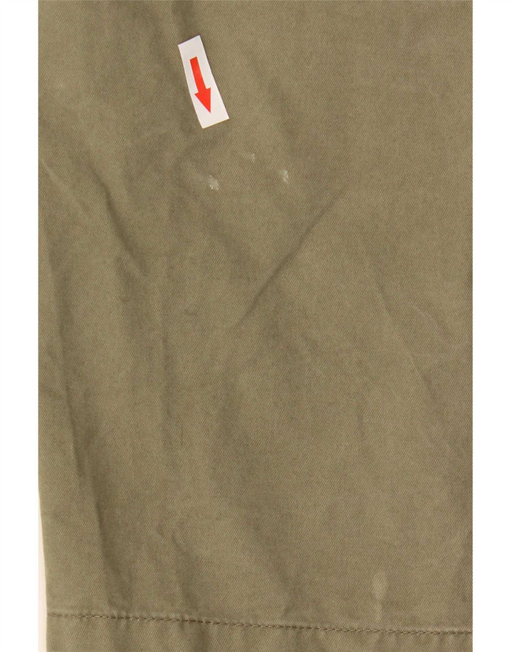Marks & Spencer Mens Chino Shorts W38 XL Green Cotton