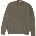 Reiss Mens Crew Neck Jumper Sweater Medium Khaki Cotton
