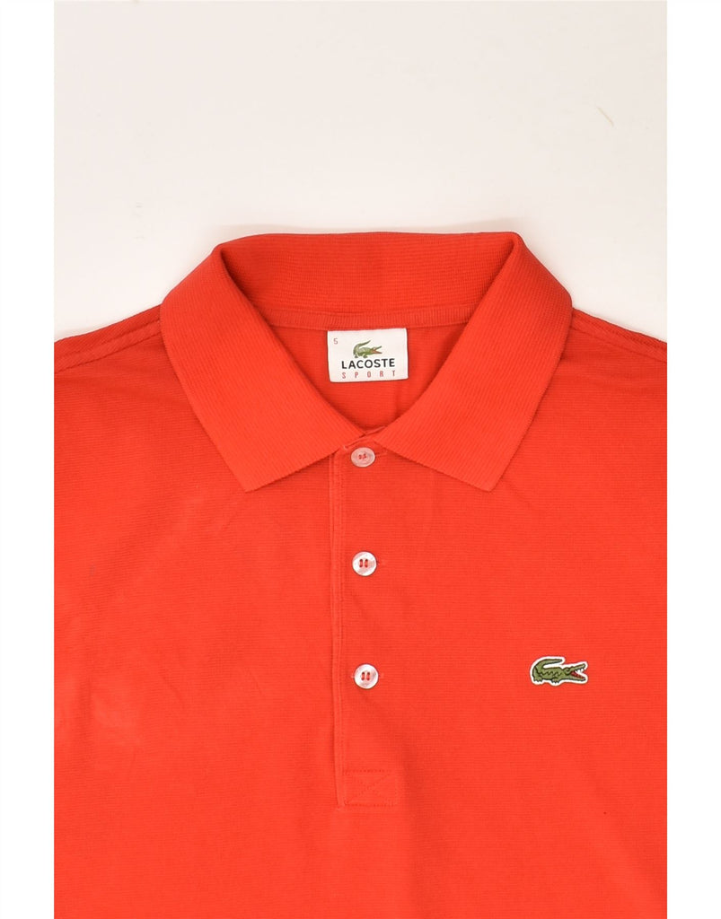 LACOSTE Mens Polo Shirt Size 5 Large Red Cotton | Vintage Lacoste | Thrift | Second-Hand Lacoste | Used Clothing | Messina Hembry 