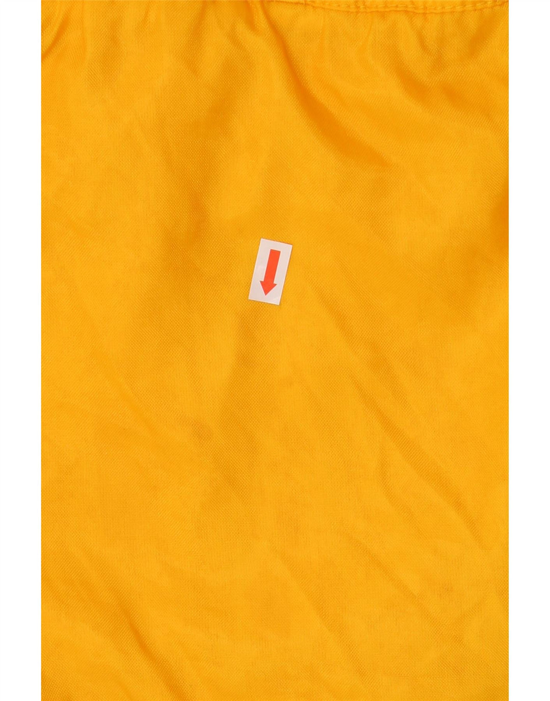 ACTIVE Mens Hooded Rain Jacket UK 38 Medium Yellow Polyamide